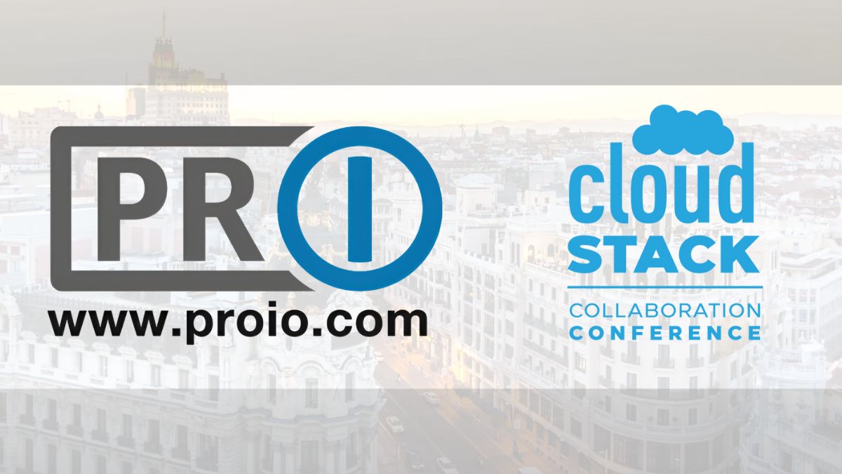 proIO as a Silver Partner and Sponsor of the CloudStack Collaboration ...